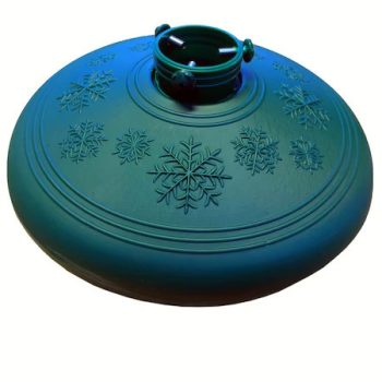 Műanyag fenyőfatalp vízzel tölthető zöld