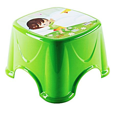 Műanyag kerti mintás kicsi zsámoly E-360