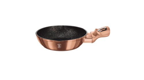 Berlinger Haus Metallic Rosegold Line mini serpenyő márvány bevonattal, 16 cm, rosegold metál