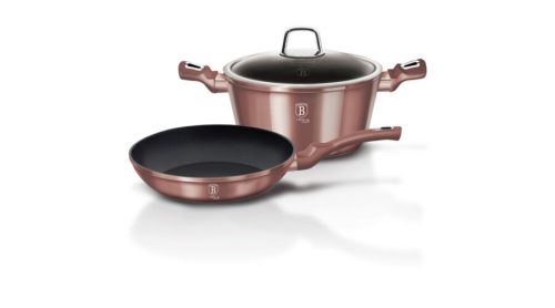 Berlinger Haus I-Rose Collection 3 részes edénykészlet titán bevonattal