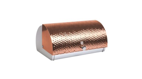 Berlinger Haus Shine Basalt Collection kenyértartó rozsdamentes acél kenyértartó, rosegold 38 cm