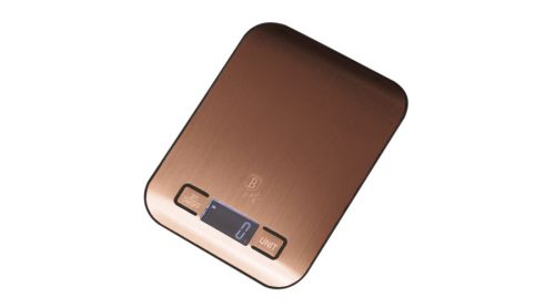 Berlinger Haus Metallic Rosegold Line digitális konyhai mérleg 5 kg max kapacitás
