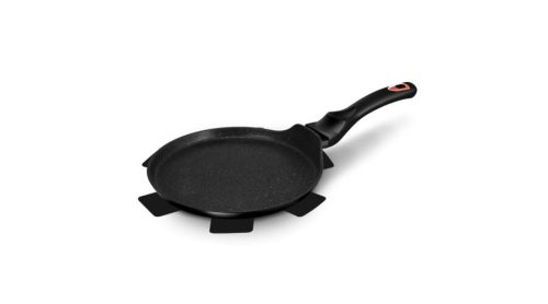 Berlinger Haus Black Rose palacsintasütő márvány bevonattal, 28 cm