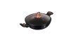 Berlinger Haus Black Rose Collection wok fedővel, márvány bevonattal, 30 cm