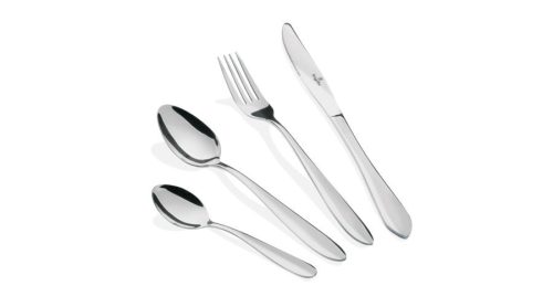 Berlinger Haus egyszemélyes rozsdamentes acél evőeszköz készlet ezüst