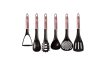 Berlinger Haus I-Rose Collection 7 részes nylon konyhai eszköz készlet fali tartóval