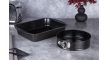 Berlinger Haus Metallic Line Shine Black Edition 2 részes sütőforma készlet titán bevonattal, metál 