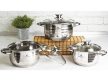 Blaumann 6 részes edénykészlet rozsdamentes