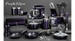 Berlinger Haus Purple Eclipse Collection 3 részes serpenyőkészlet grill serpenyővel, titán bevonatta