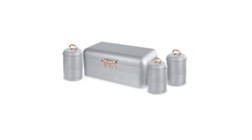 Berlinger Haus Moonlight Collection kenyértartó és 3 db tárolódoboz