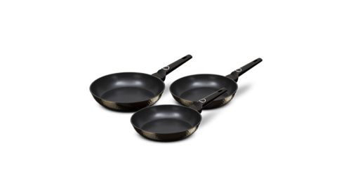 Berlinger Haus Primal Gloss Collection 3 részes serpenyőkészlet titán bevonattal