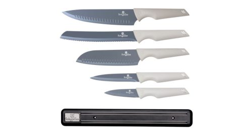 Berlinger Haus Aspen Collection 6 részes késkészlet tapadásmentes bevonattal, mágneses fali tartóval