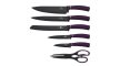 Berlinger Haus Purple Eclipse Collection 7 részes késkészlet tapadásmentes bevonattal, állvánnyal