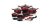 Berlinger Haus Metallic Black Burgundy Line 15 részes edénykészlet márvány bevonattal