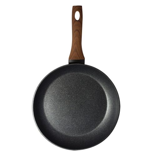 Ebony Line serpenyő gránit-márvány bevonattal, rózsafa mintázatú nyéllel, 20 cm