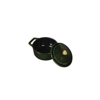   Berlinger Haus Emerald Collection öntöttvas mini fazék fedővel, 10 cm