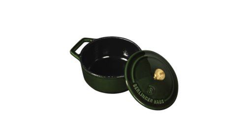 Berlinger Haus Emerald Collection öntöttvas mini fazék fedővel, 10 cm
