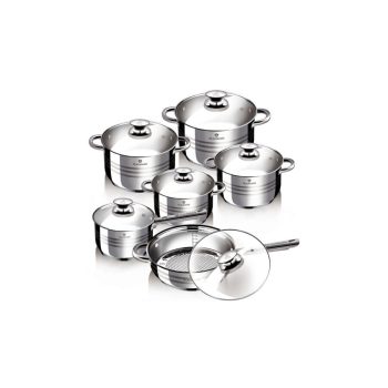   Blaumann Gourmet Line 12 részes rozsdamentes acél edénykészlet