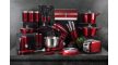 Berlinger Haus Metallic Burgundy 3 részes serpenyőkészlet márvány bevonattal