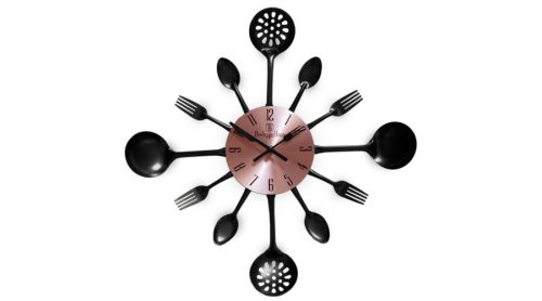 Berlinger Haus Black Rose Collection konyhai falióra,fekete