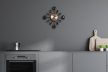 Berlinger Haus Black Rose Collection konyhai falióra,fekete