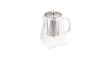 Berlinger Haus Black Silver Collection szögletes hőálló üveg teáskanna szűrővel, 750 ml