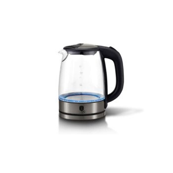   Berlinger Haus Black Silver elektromos vízforraló, 1,7 liter, 2200 W