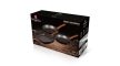 Berlinger Haus Ebony Rosewood Line 3 részes serpenyőkészlet grill serpenyővel gránit-márvány bevonat