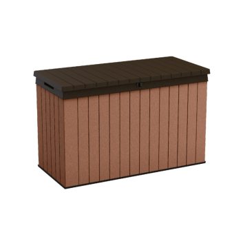 Darwin műanyag kerti tároló láda 662L barna