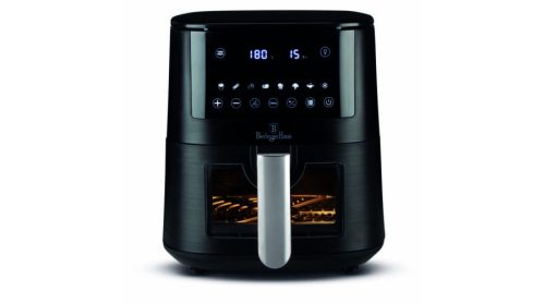 Berlinger Haus Black Silver Collection Air Fryer forró levegős sütő ablakkal