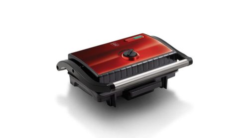 Berlinger Haus Metallic Line elektomos grill- és szendvicssütő tapadásmentes felülettel, 1500 W, bur