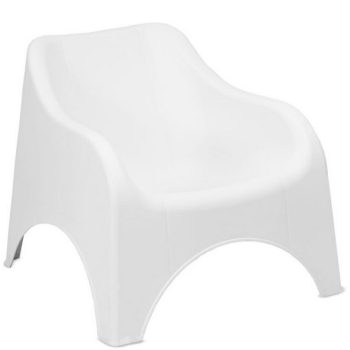 Nuvola műanyag kerti fotel fehér O308