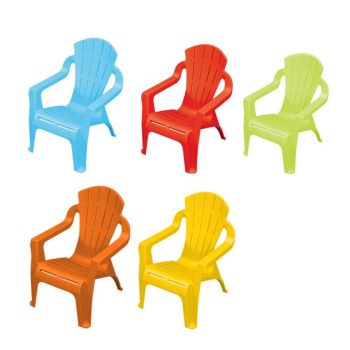 Mini Selva műanyag gyerek fotel színes O304