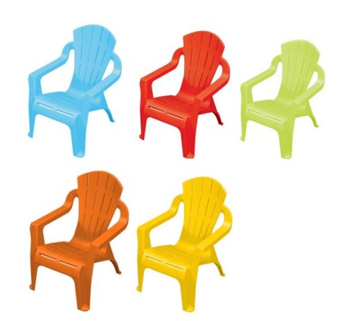 Mini Selva műanyag gyerek fotel színes O304