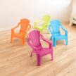 Mini Selva műanyag gyerek fotel színes O304