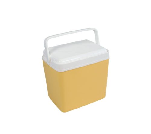 Műanyag hűtőtáska 30 literes sárga - Flair