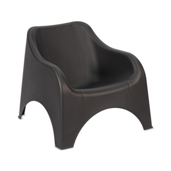 Nuvola műanyag kerti fotel antracit szürke O313