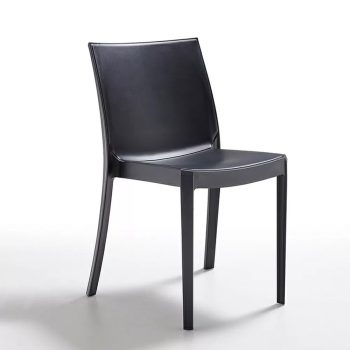 Pirlo műanyag kerti szék grafit szürke