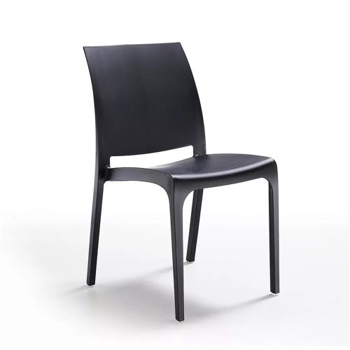 Volare műanyag kerti szék grafit szürke