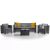 City 5 személyes műanyag kerti bútor garnitúra grafit szürke