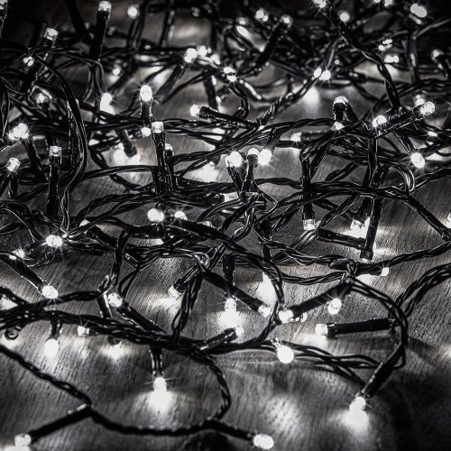 Basic kültéri LED fényfüzér 360 db hideg fehér LED-del