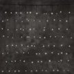 Kültéri toldható LED fényfüggöny, Hideg fehér, 100 x 400 cm, 280 LED