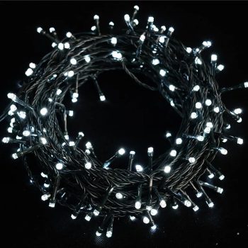 Kültéri LED fényfüzér 5000 cm, 1000 db Hideg fehér LED