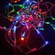 Crystalline toldható LED fényfüzér, 800 cm, 100 db MULTI LED, átlátszó kábel, Kül- és beltéri