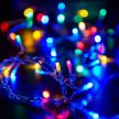 Crystalline toldható LED fényfüzér, 800 cm, 100 db MULTI LED, átlátszó kábel, Kül- és beltéri