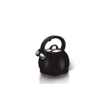   Berlinger Haus Metallic Line Shine Black Edition rozsdamentes acél vízforraló kanna metál külső bevo