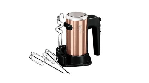 Berlinger Haus Metallic Rosegold Line elektromos kézi mixer állvánnyal