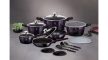 Berlinger Haus Purple Eclipse Collection 15+3 részes edénykészlet titán bevonattal