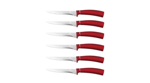 Berlinger Haus Metallic Burgundy Line steak késkészlet