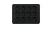 Berlinger Haus Matte Black Collection 12 lyukú muffinsütő titán bevonattal